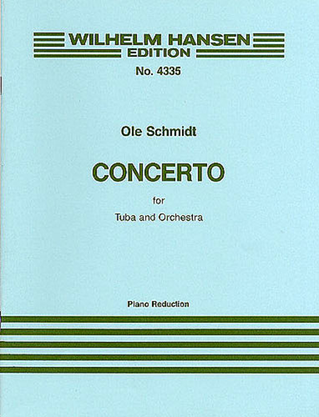 Concerto For Tuba And Orchestra (Tuba/Piano)