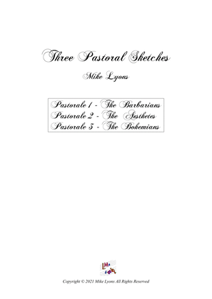 Book cover for Brass Quintet - Three Pastoral Sketches