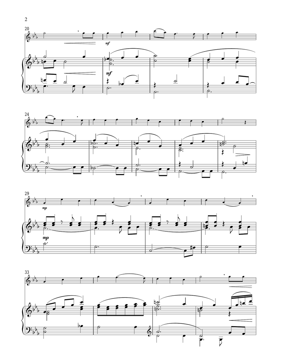 Close Every Door (from Joseph And The Amazing Technicolor Dreamcoat) Flute Solo scores gallery preview page 2
