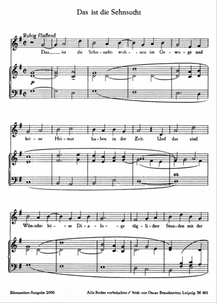 Funf Rilke-Lieder aus den 