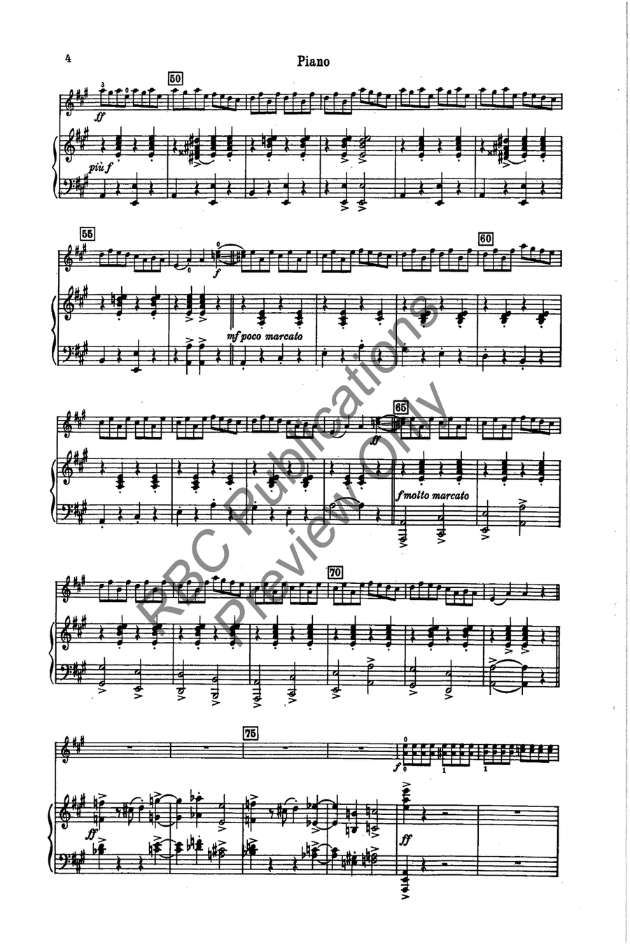 Millionaire's Hoedown Violin Solo Violin Solo scores gallery preview page 7