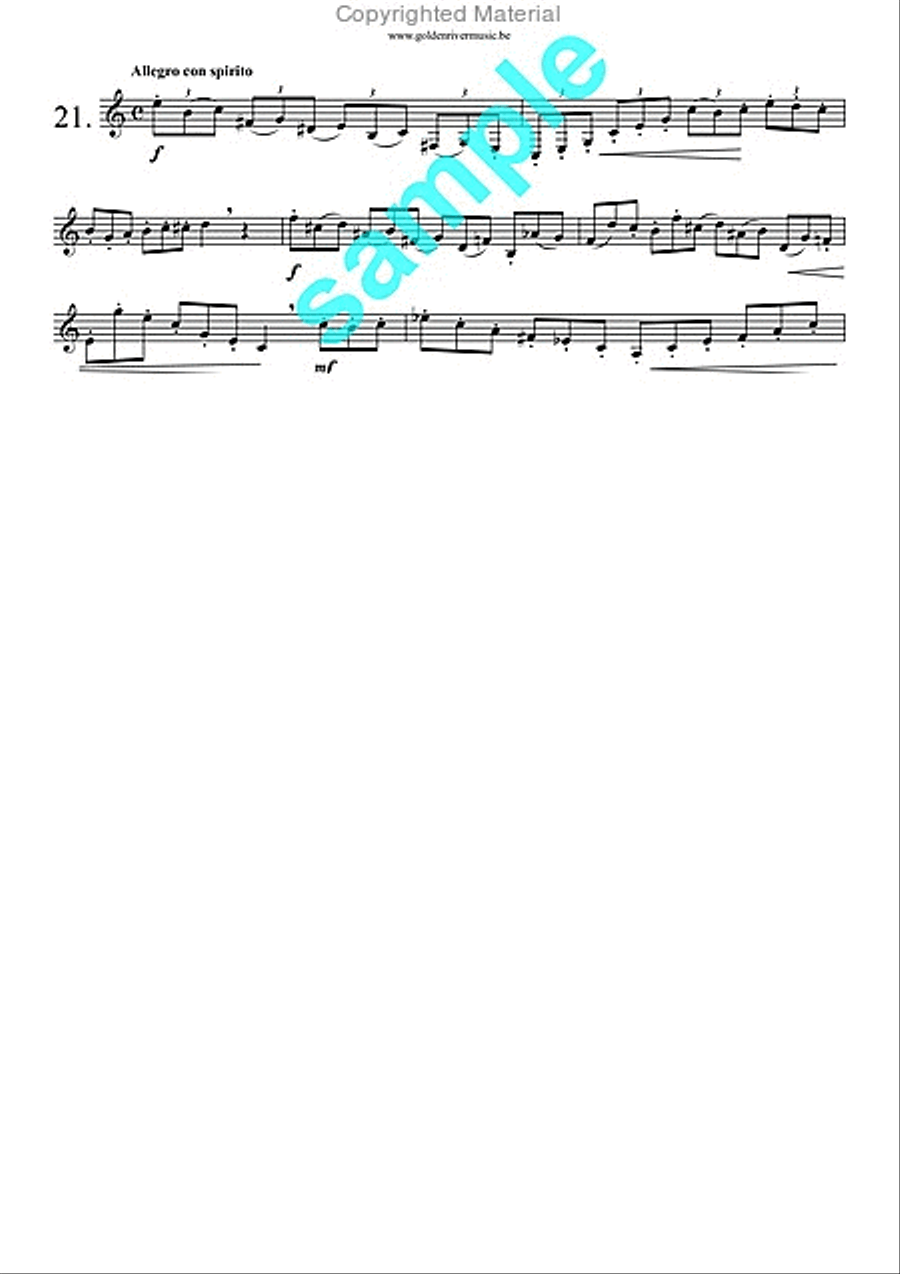 34 studies vol. 1 for horn Horn scores gallery preview page 22