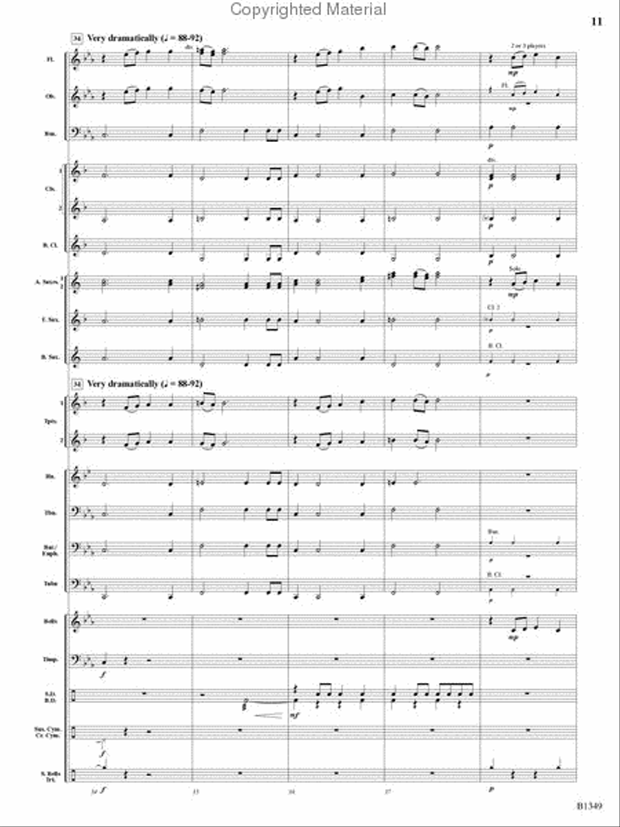 Carpathia Concert Band scores gallery preview page 10
