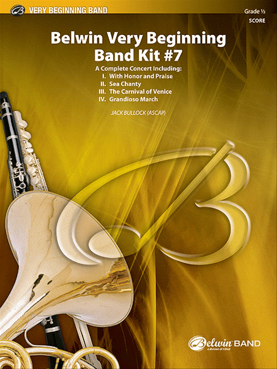 Belwin Very Beginning Band Kit #7 Concert Band scores gallery preview page 1