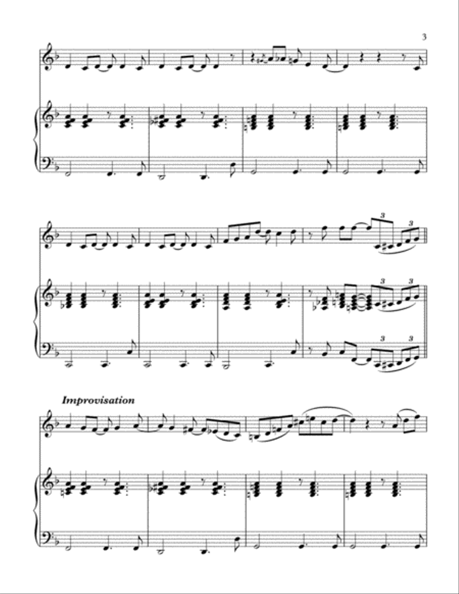 Jazz 'n' Samba (so Danco Samba) Flute Solo scores gallery preview page 4