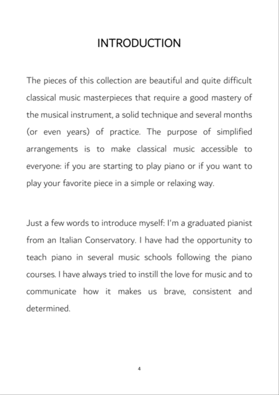 Easy Piano Classics (eBook) String Duet scores gallery preview page 4