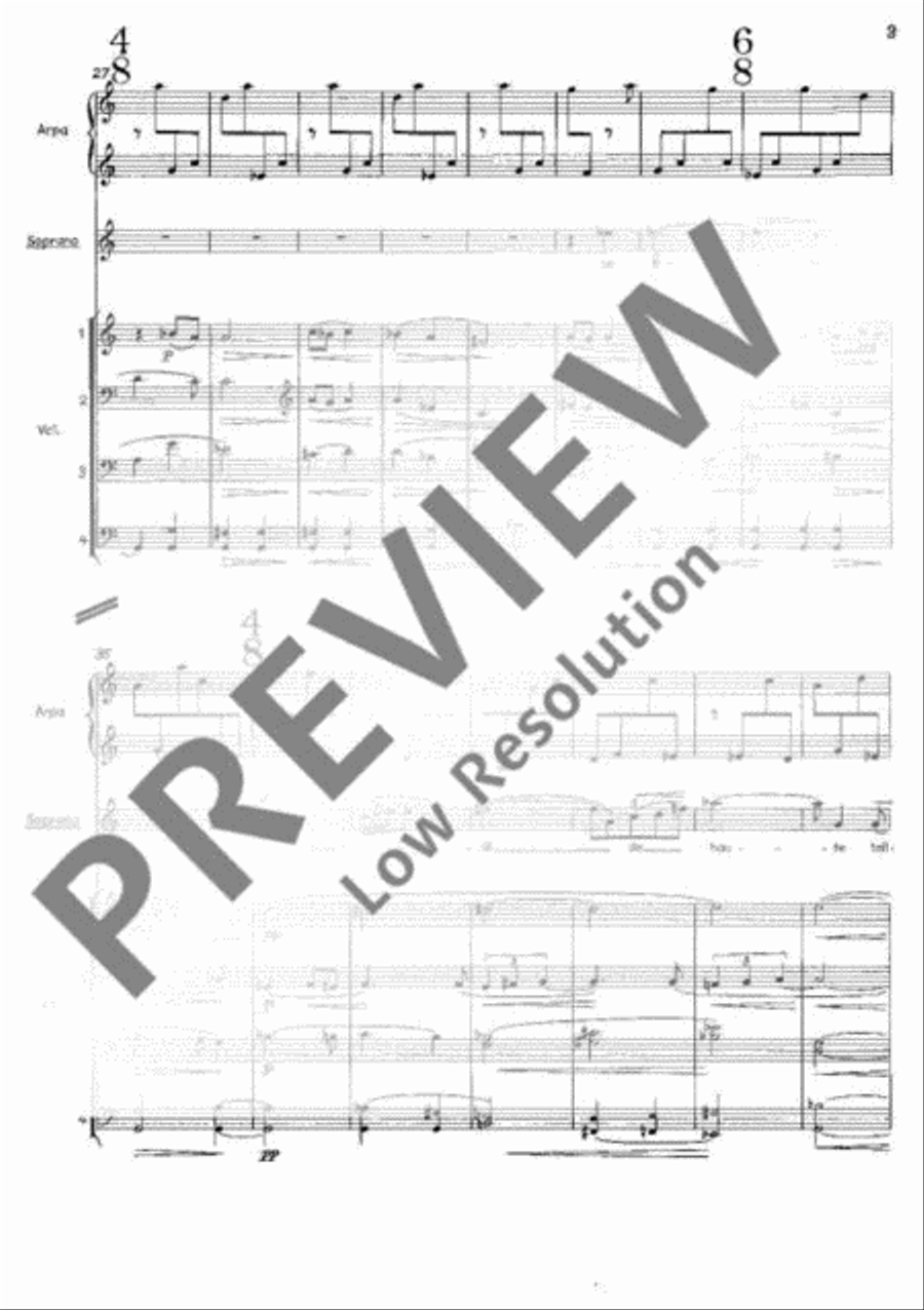 Moderne Orchester-Studien für Violine Orchestra scores gallery preview page 10