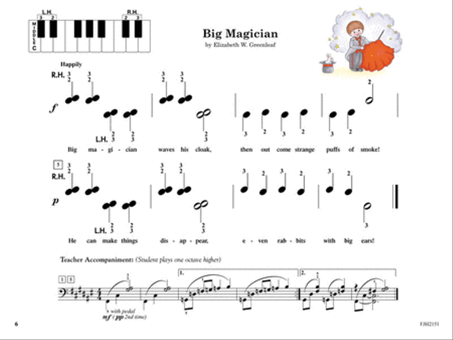 In Recital Ready, Set, Play!, Original Solos, Book 1 Piano Method scores gallery preview page 3
