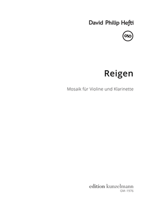 Reigen (round dance), for violin and clarinet