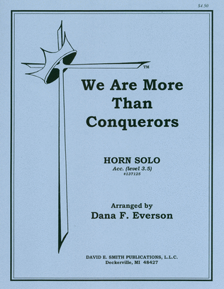 Book cover for We Are More Than Conquerors