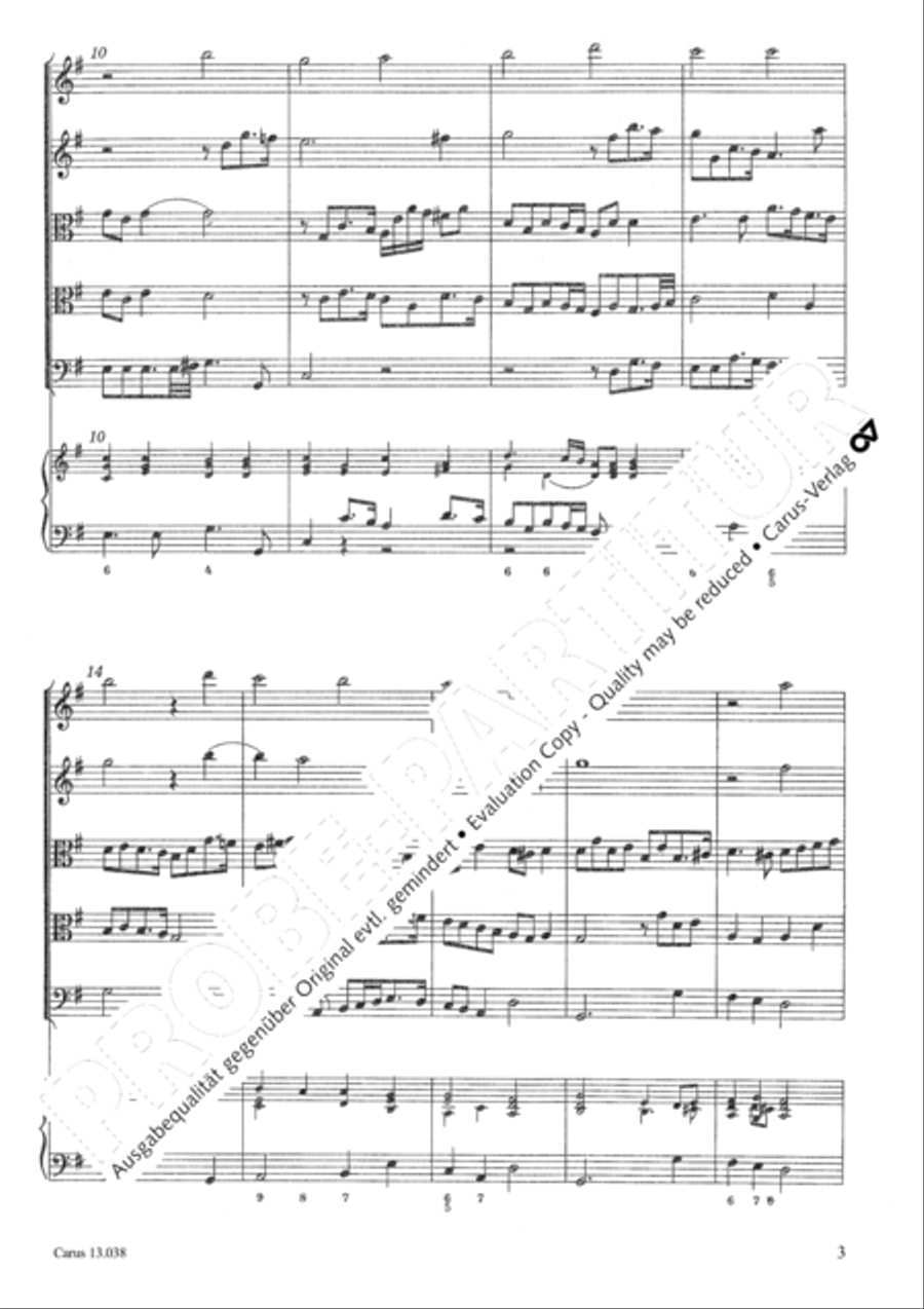 Thou Prince of peace, to thee we how (Du Friedefurst, Herr Jesu Christ) Bassoon scores gallery preview page 4