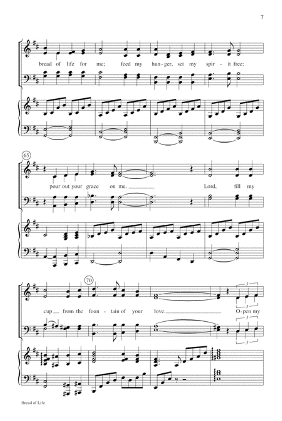 Bread of Life Bread of Life 4-Part scores gallery preview page 8