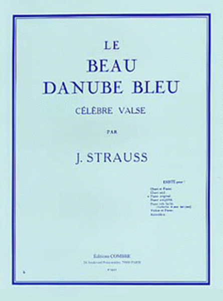 Le Beau Danube Bleu