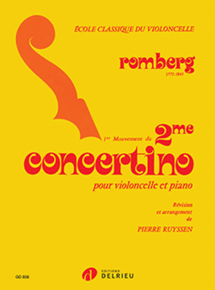 Book cover for Concertino Op. 38 No. 2 en Sol maj.