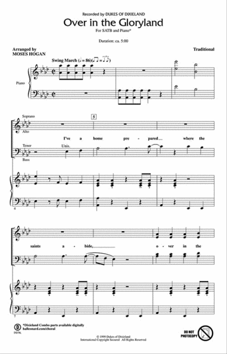 Over in the Gloryland 4-Part scores gallery preview page 2