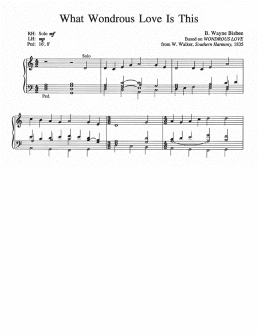 Hymn Introductions for Lent, Easter, Trinity Organ scores gallery preview page 8