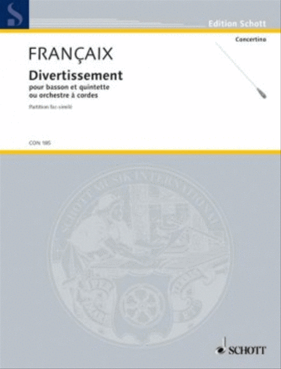 Divertissement Divertissement Chamber Orchestra scores gallery preview page 1
