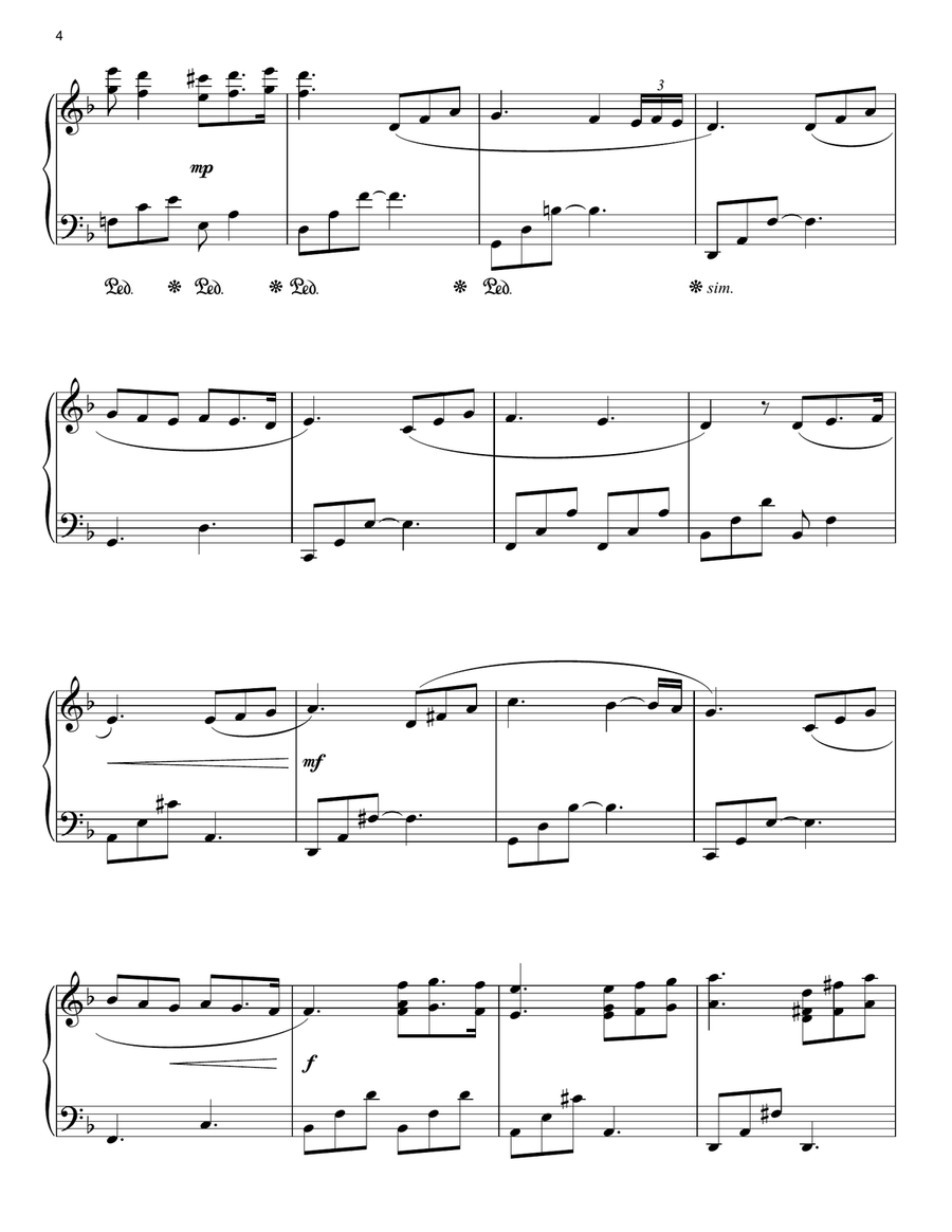 Cristofori's Dream Piano Solo scores gallery preview page 4