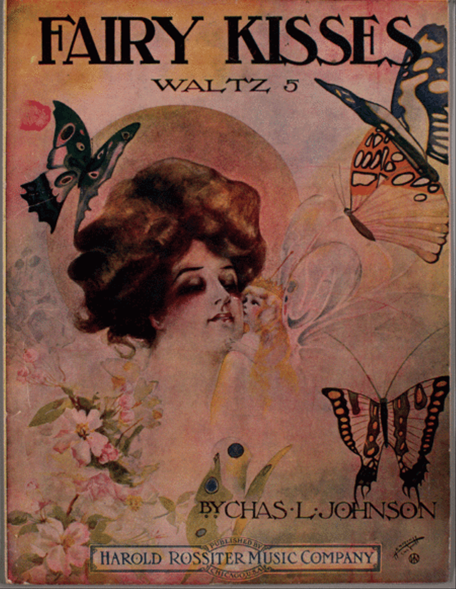 Fairy Kisses. Waltz Piano Solo scores gallery preview page 1