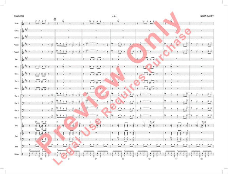 What Is Hip What Is Hip Jazz Ensemble scores gallery preview page 7
