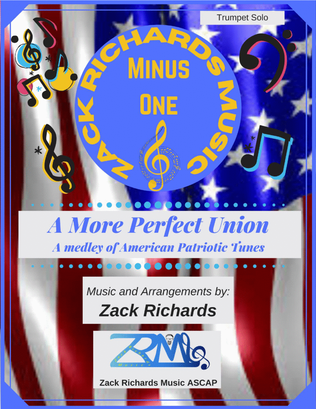 Book cover for A More Perfect Union for Solo Trumpet