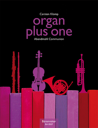 Book cover for organ plus one: Communion