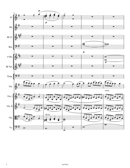 Mendelssohn - Violin Concerto In E Minor,Op.64 -1. Allegro Full Score Original - Score Only image number null