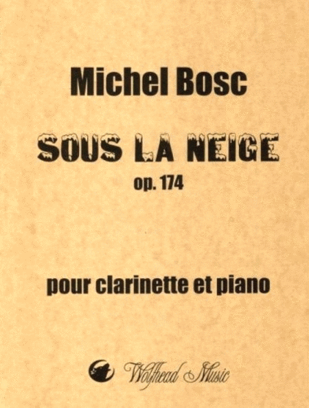 Michel Bosc : Sous la neige
