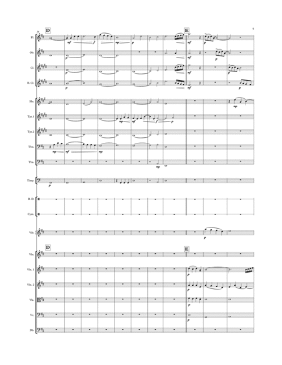 Draagyns Sunset String Orchestra scores gallery preview page 5