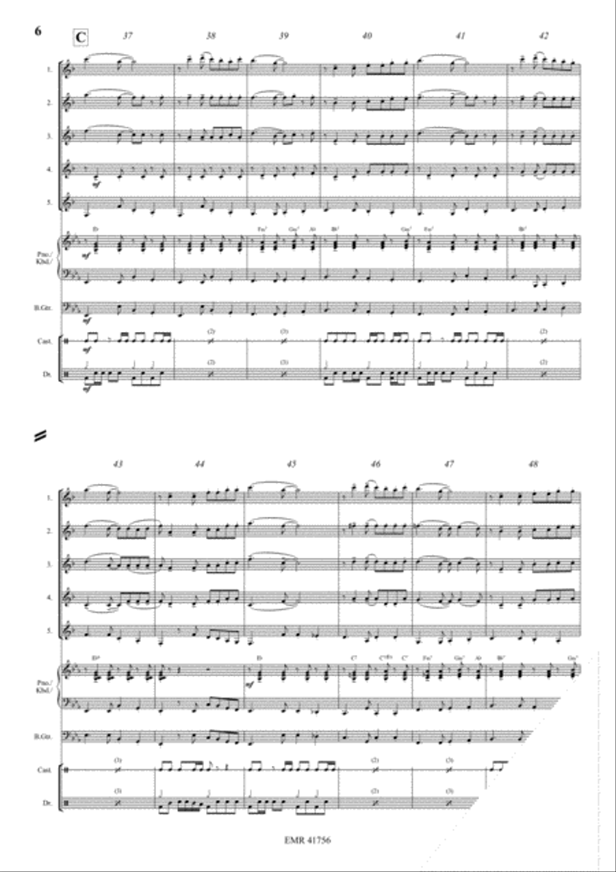 La Cucaracha Clarinet scores gallery preview page 6