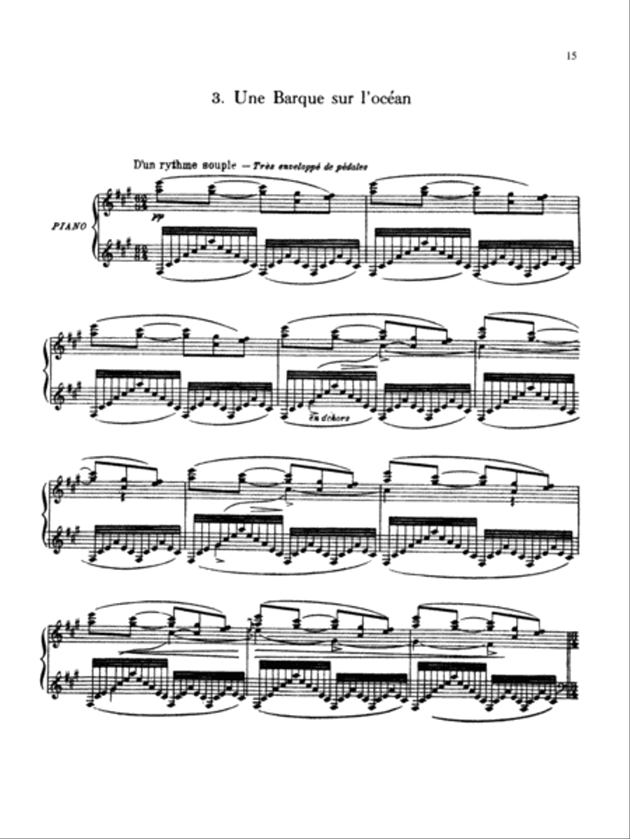 Ravel: Miroirs Ravel: Miroirs Piano Solo scores gallery preview page 1