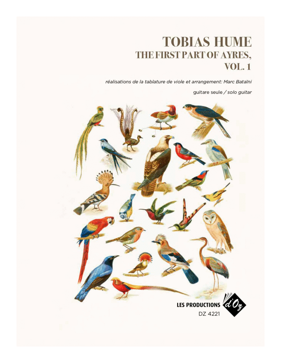 The First Part of Ayres, vol. 1 Classical Guitar scores gallery preview page 1