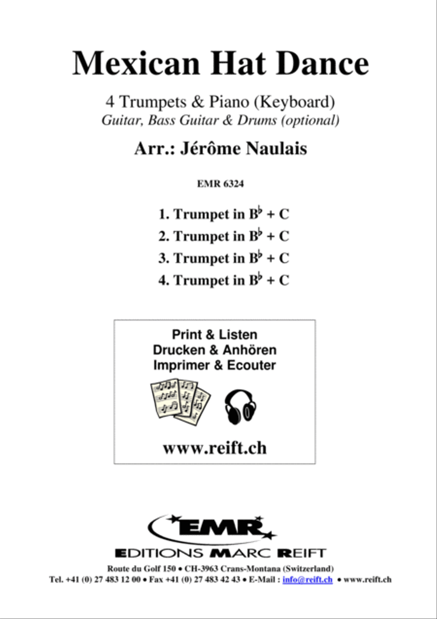 Mexican Hat Dance Trumpet scores gallery preview page 2