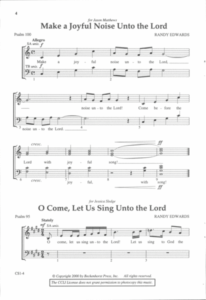 A Cappella 101: Psalms image number null