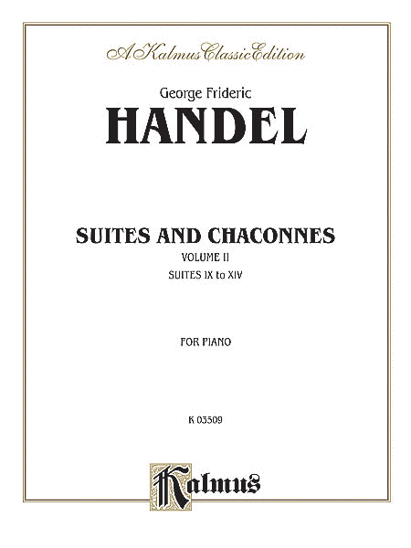 Suites and Chaconnes, Volume II