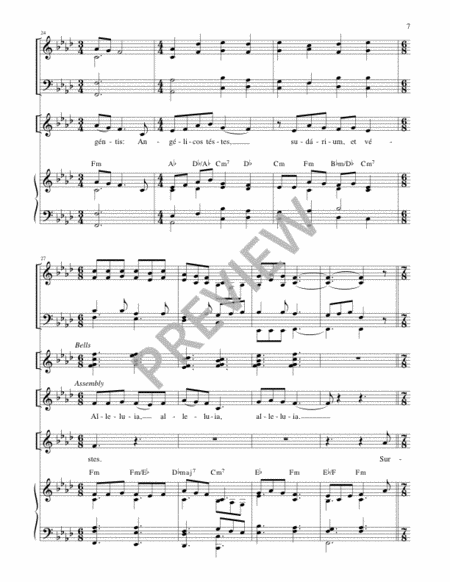 Easter Sequence and Gospel Acclamation - Full Score and Parts