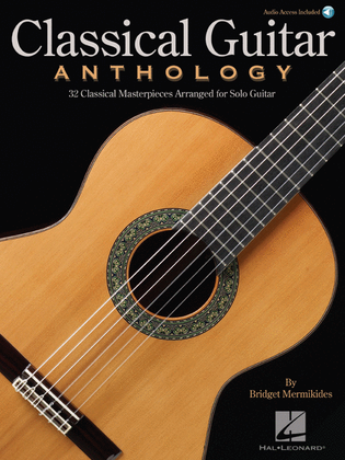 Book cover for Classical Guitar Anthology