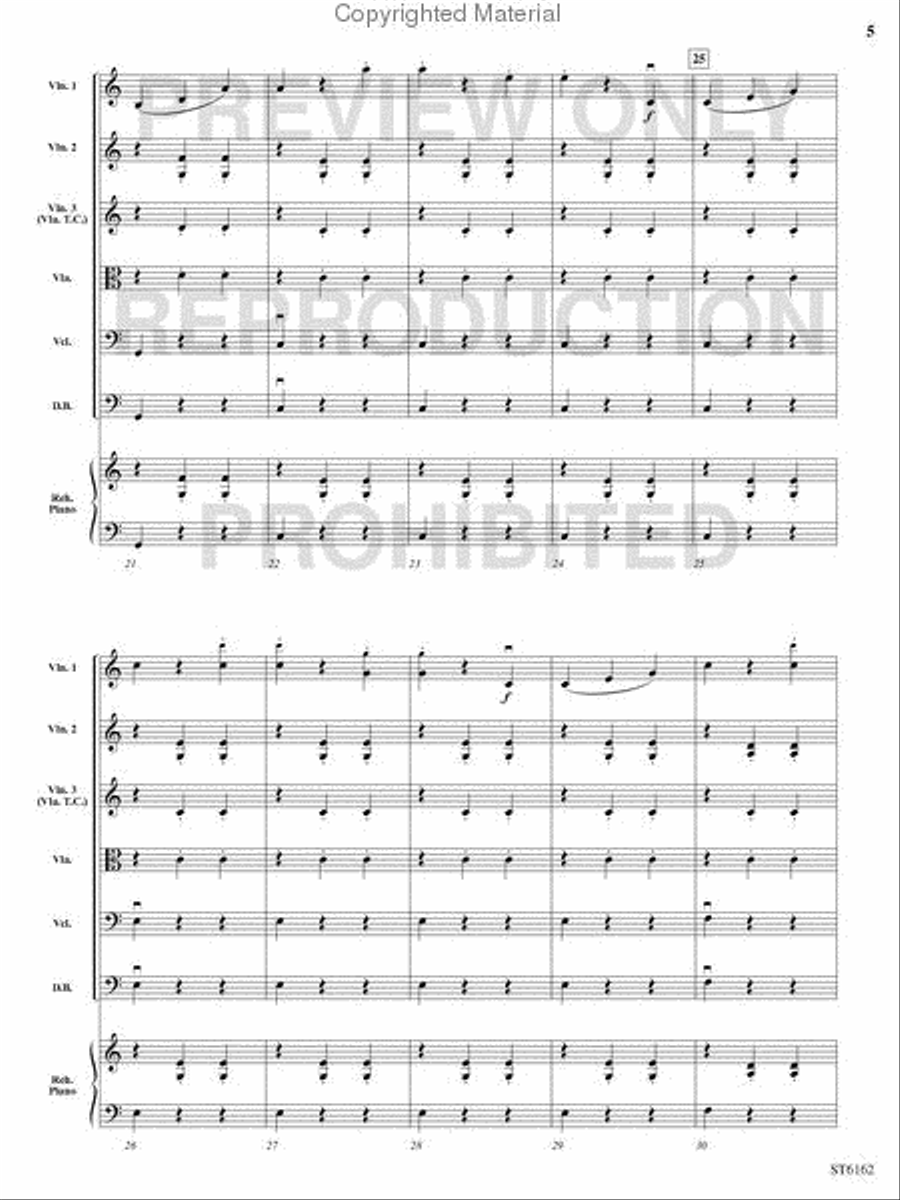 The Blue Danube String Orchestra scores gallery preview page 4