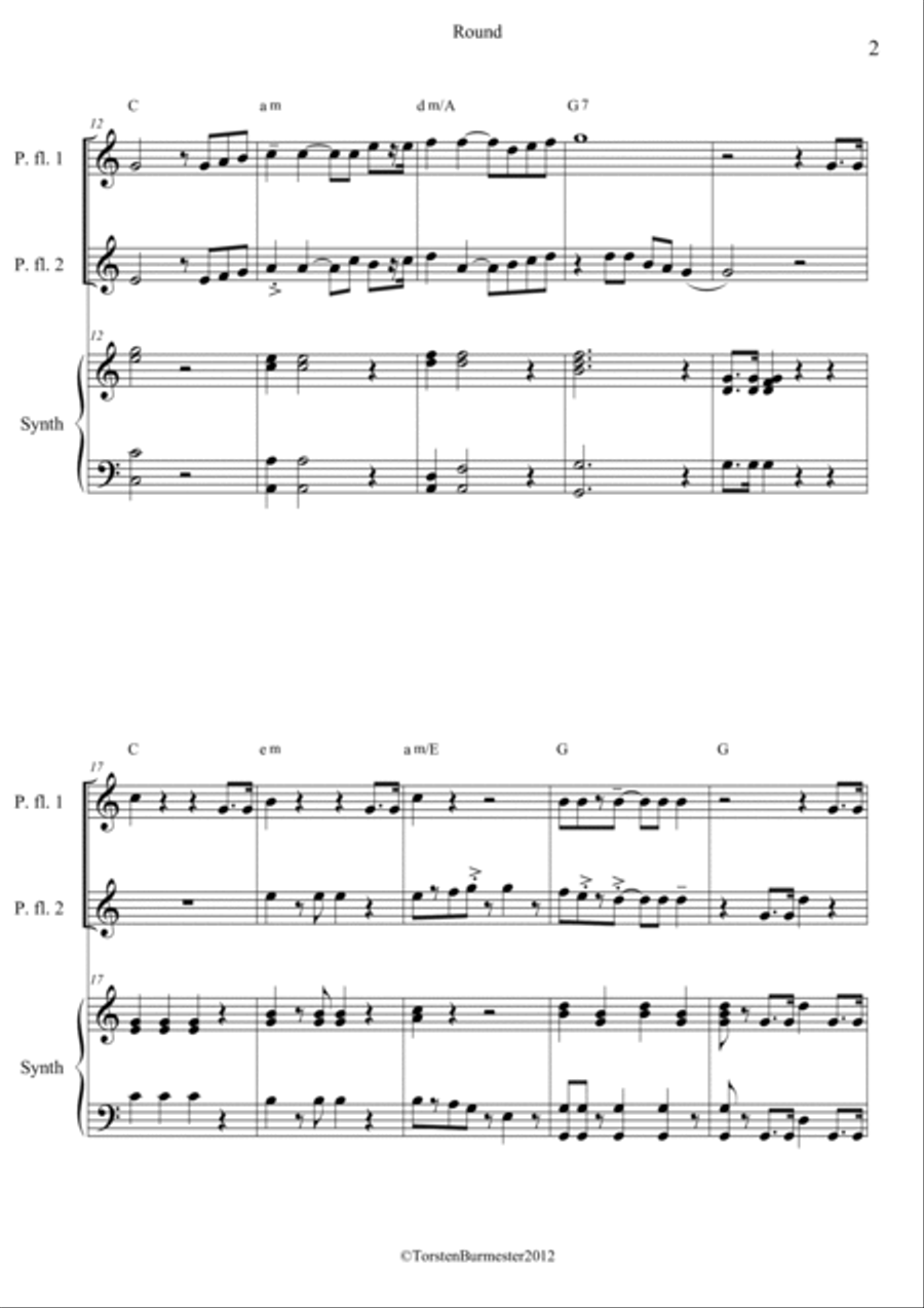 Round Small Ensemble scores gallery preview page 4