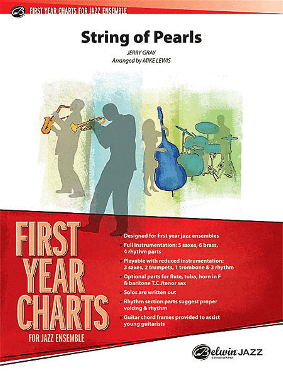 String of Pearls Jazz Ensemble scores gallery preview page 1