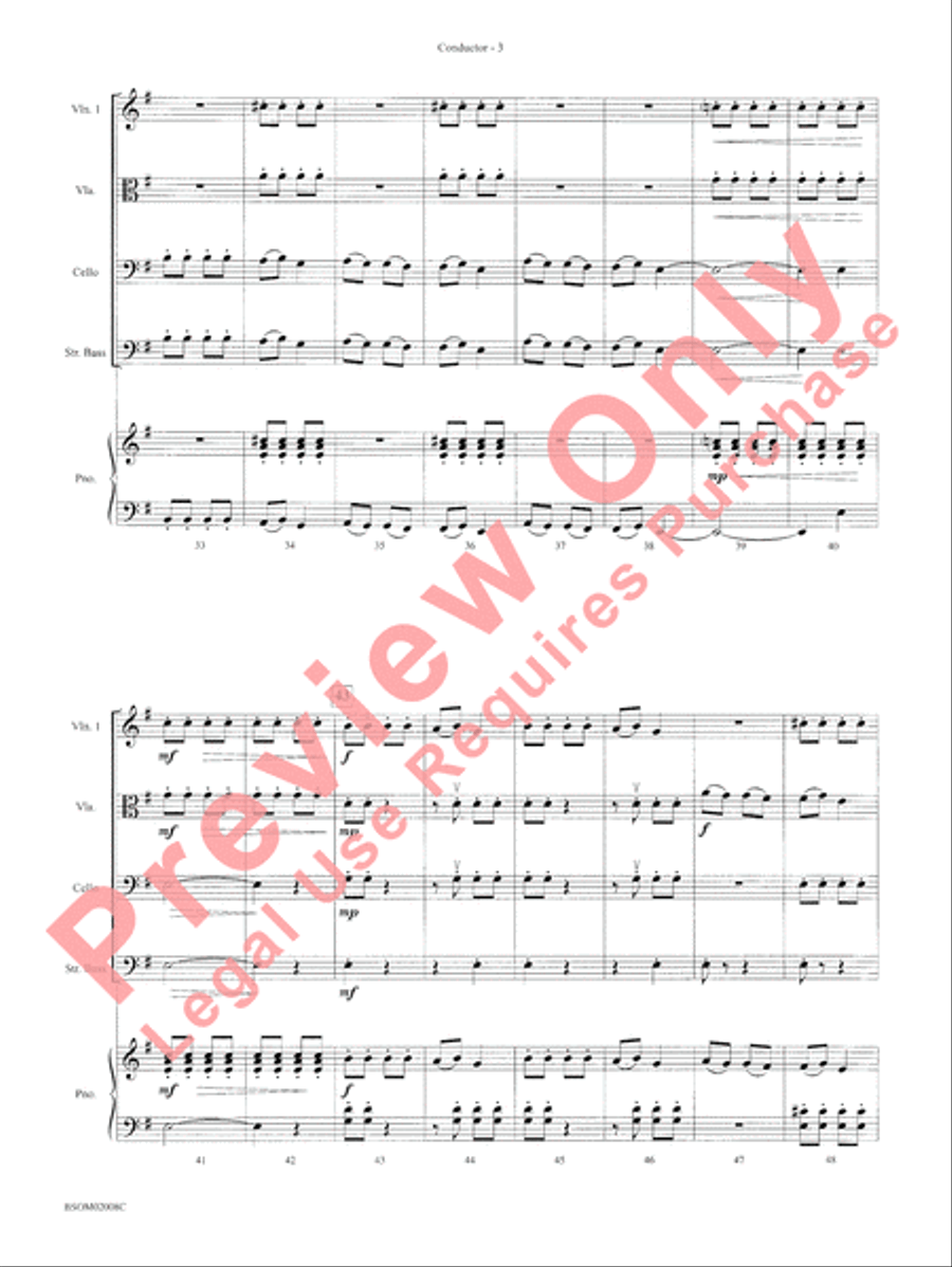 Indian Dance String Orchestra scores gallery preview page 6