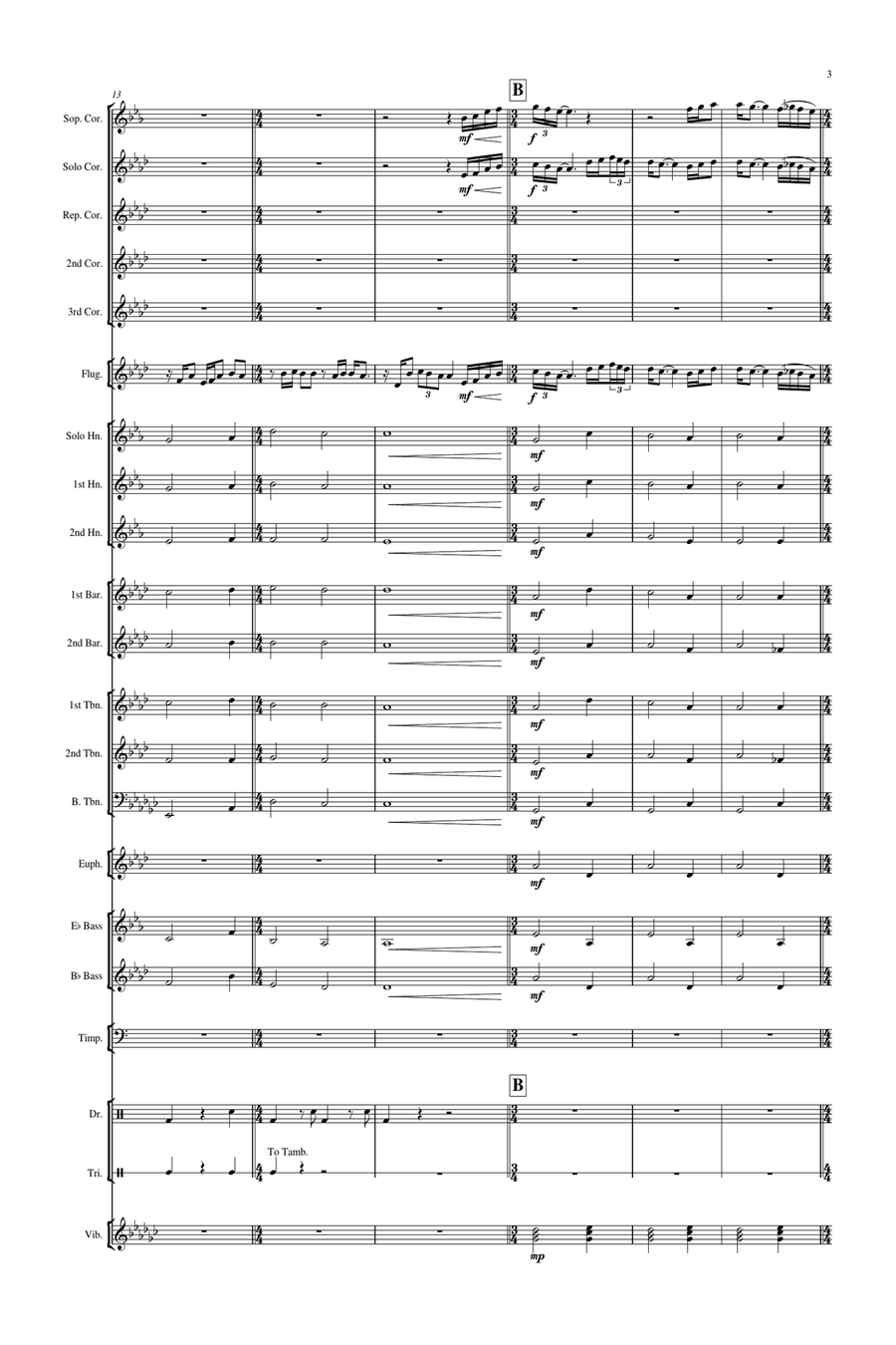 Take Me To Church Brass Ensemble scores gallery preview page 4