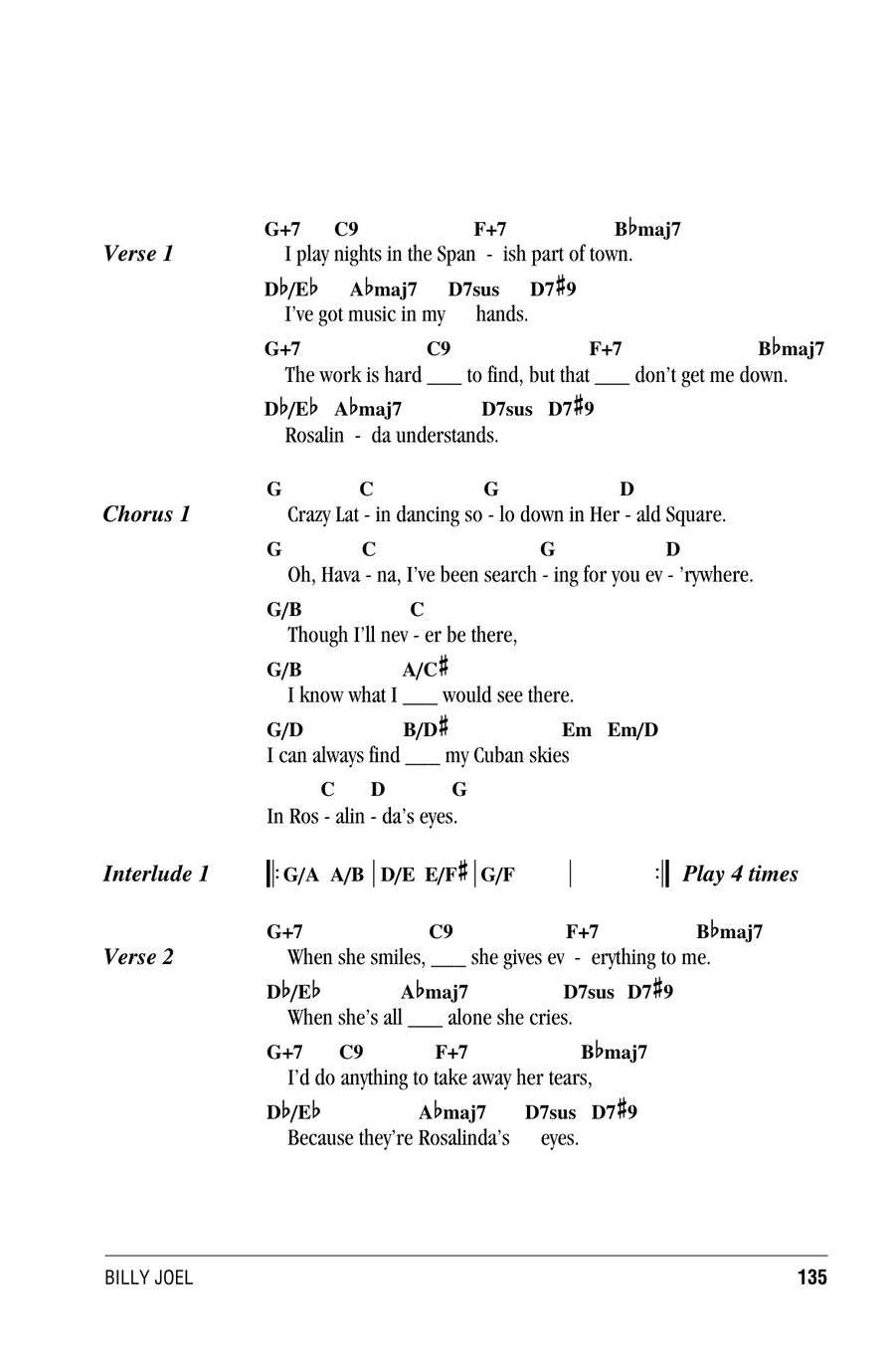 Rosalinda's Eyes Rosalinda's Eyes Piano scores gallery preview page 2