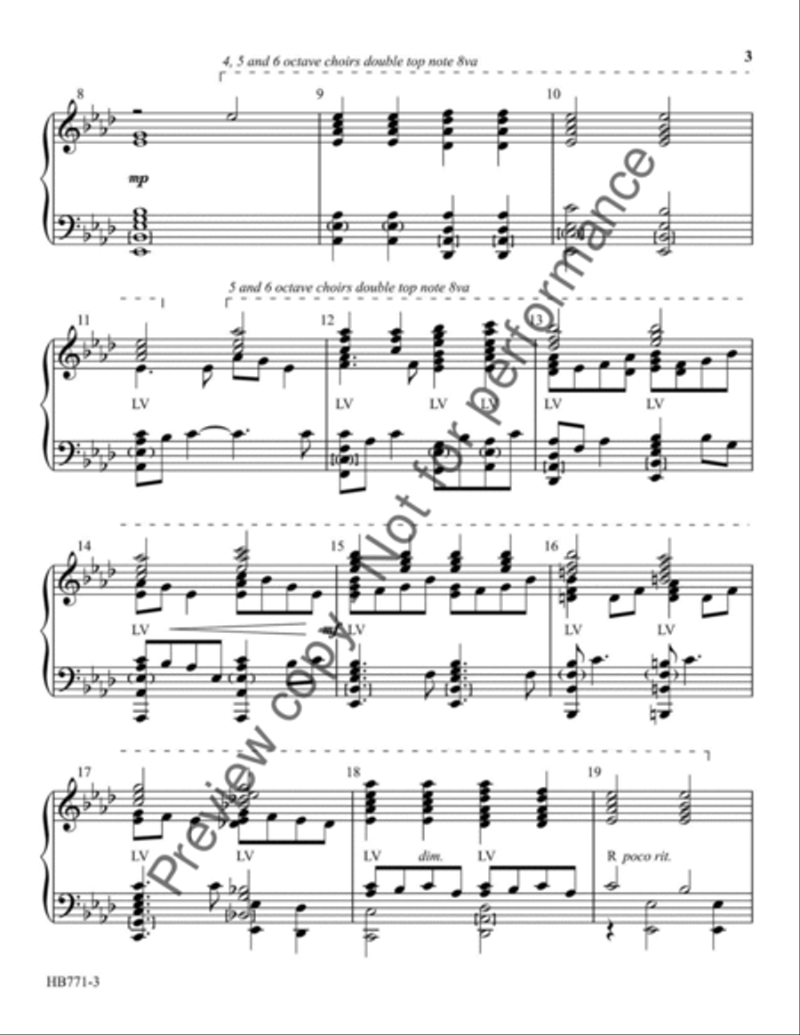 The Cross - Krug 5-Octaves scores gallery preview page 4