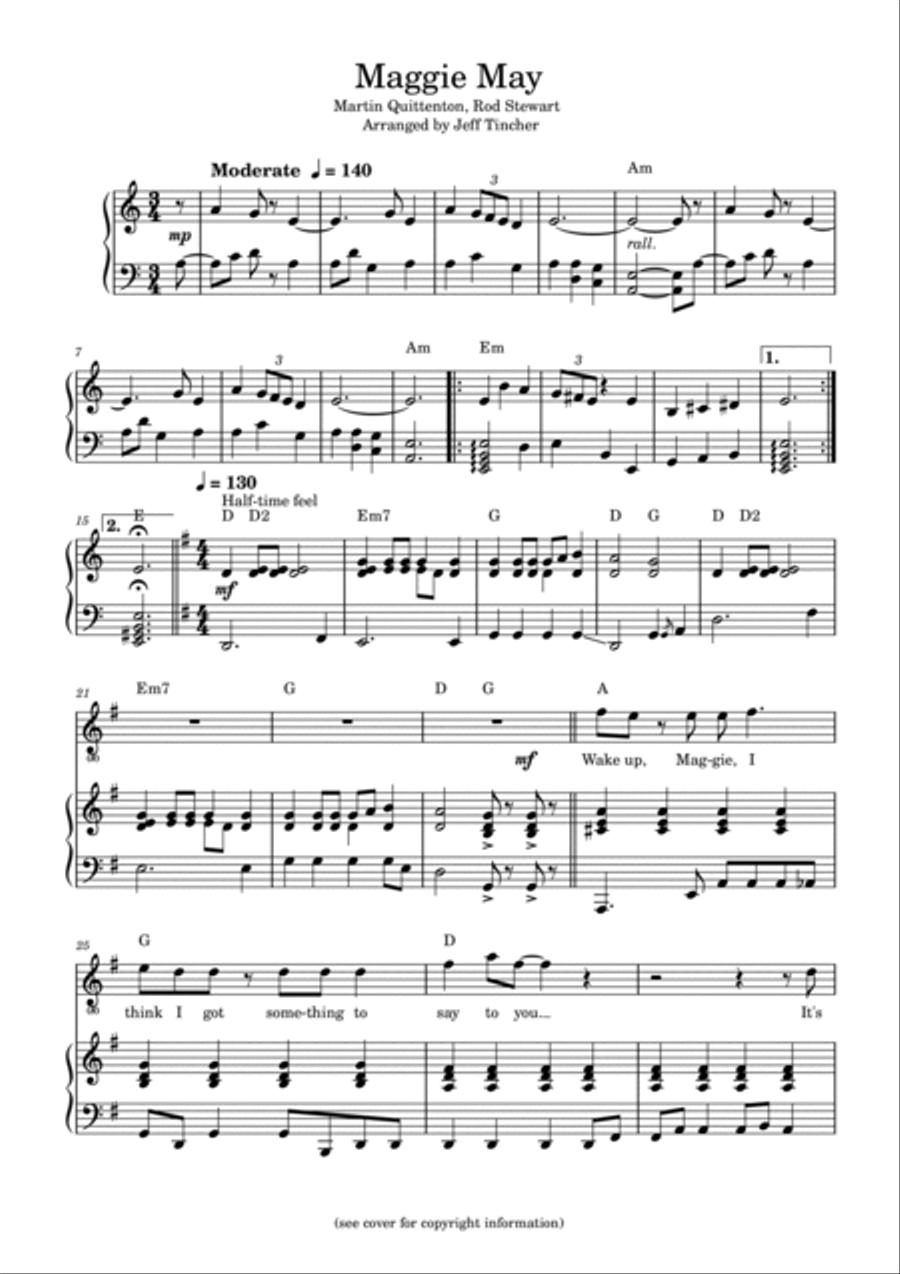 Maggie May Voice scores gallery preview page 2