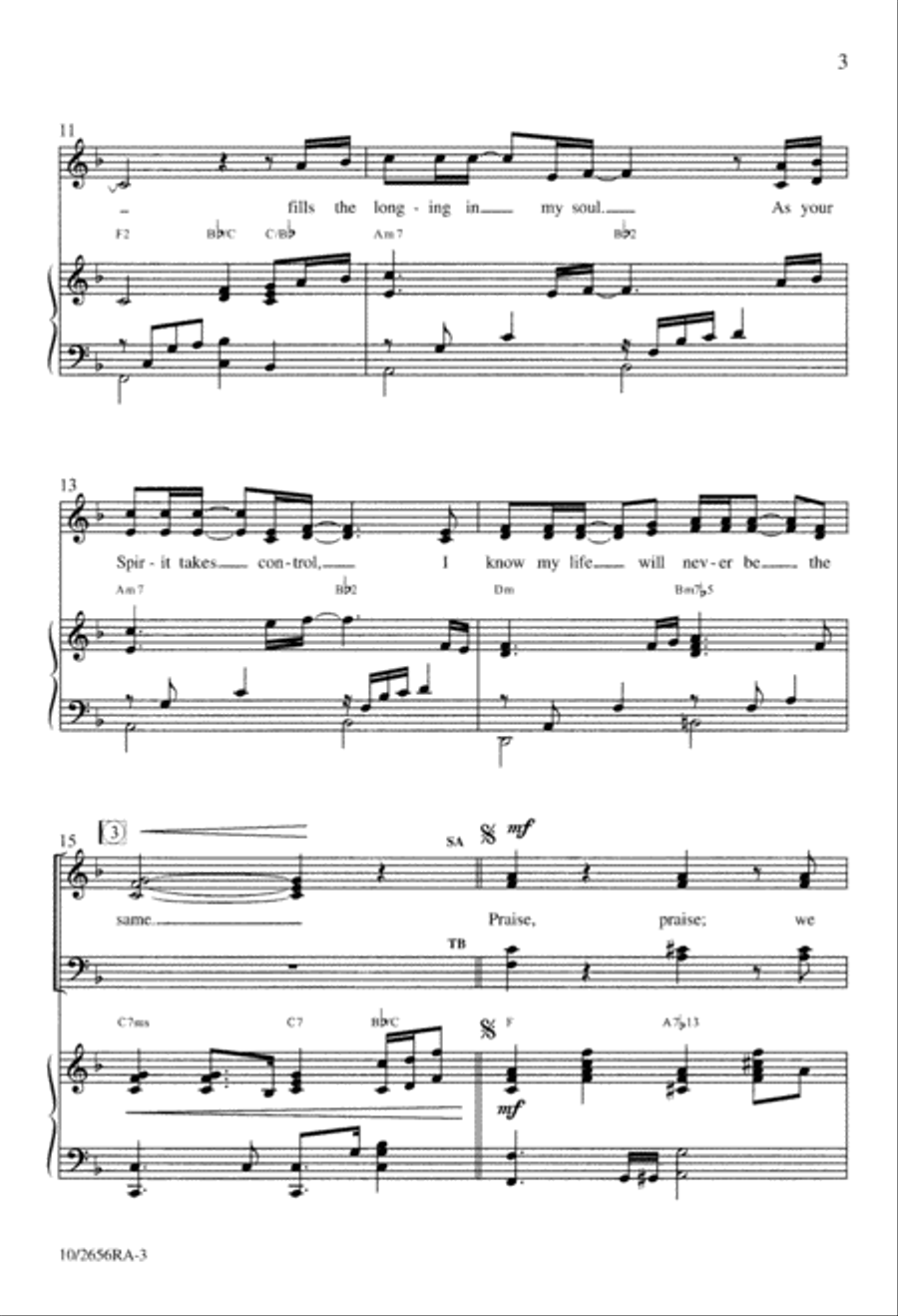 Praise 4-Part scores gallery preview page 3