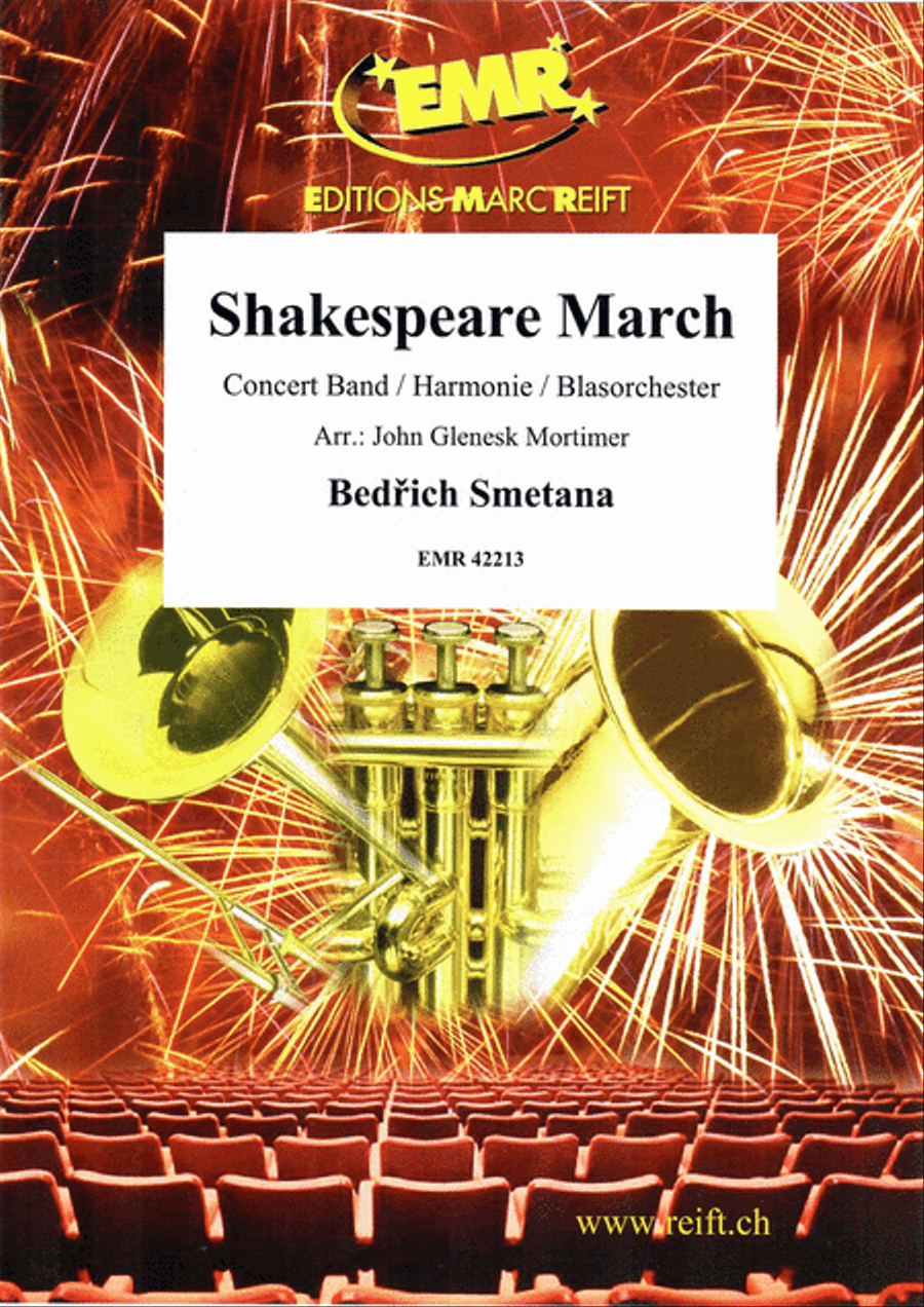 Shakespeare March Concert Band scores gallery preview page 1