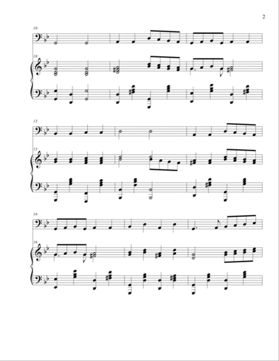 Ukrainian National Anthem (Trombone and Piano) Ukrainian National Anthem (Trombone and Piano) Piano scores gallery preview page 3