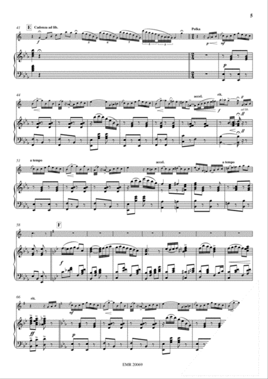 Fantastic Polka Alto Saxophone scores gallery preview page 5