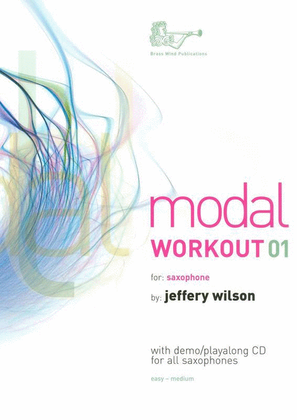 Modal Workout 01 For Alto Sax Book/CD